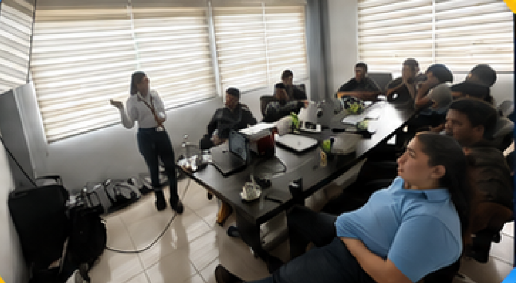 Sesión de formación en lubricación con personal de mantenimiento